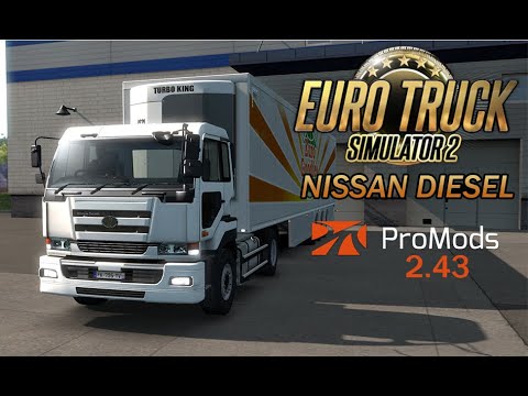 Euro Truck Simulator 2(1.36) - Nissan Diesel[ProMods 2.43]