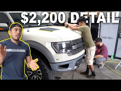 A $2,200 Detail on a Ford Raptor | Busy Week of Detailing