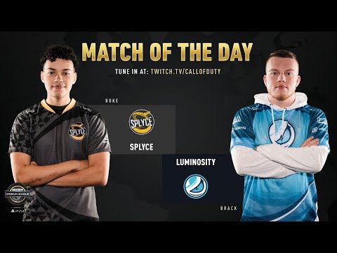 Splyce vs Luminosity | CWL Pro League 2019 | Cross-Division | Week 11 | Day 4