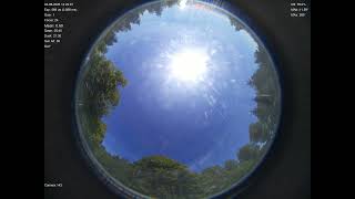 2026-08-03 All sky camera capture from Poiana Rusca Mountains, Romania