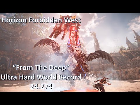 Horizon Forbidden West Arena "From The Deep" Ultra Hard World Record 24.274s