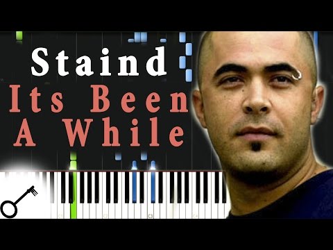 It's Been Awhile - Staind piano tutorial