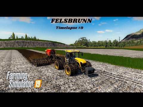 Creating 2 new fields, sowing, liming, fertilising | Felsbrunn | FS19 Multiplayer | Timelapse #9