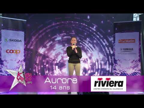 Aurore -Kids Voice Tour 2017 -Riviera Centre- Rennaz