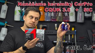 CarPro CQuartz CQUK 3.0 - 30ml keramická ochrana