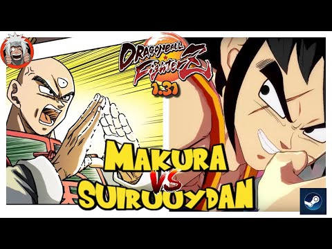 DBFZ Suiruuydan vs Makura (GogetaSS4, Vegeta, Tien) Vs (KidBuu, A18, Yamcha) Ver 1.31