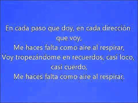 Como aire al respirar   AU D Letra