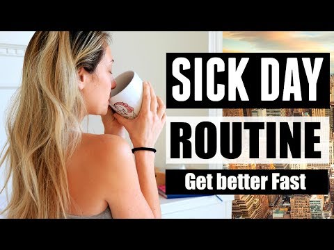 Sick Day Winter Routine - How To Get Better Fast Myka Stauffer Video