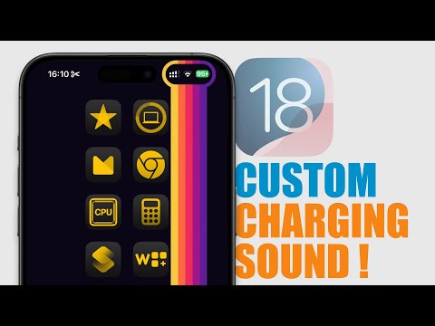 How To Change the CHARGING Sound on iPhone - iOS 18 !