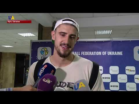 Ukraine VS Spain at the World Championship Qualifying Match