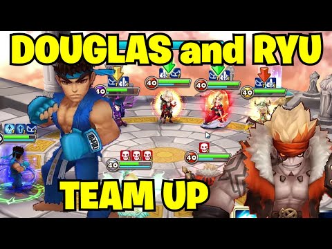 Summoners War - FIRE AND WATER WORKING TOGETHER