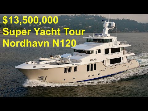 13.500.000 $ Explorer-Superyacht-Tour: Nordhavn N120 2014