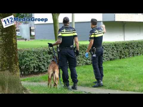 07 augustus 2016  Klopjacht naar inbreker in Amersfoort