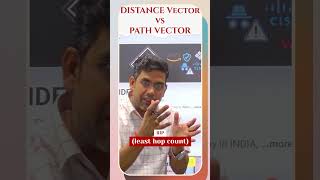 🧭 Distance Vector vs Path Vector 💥 | Routing Protocols Simplified in 60 Sec!