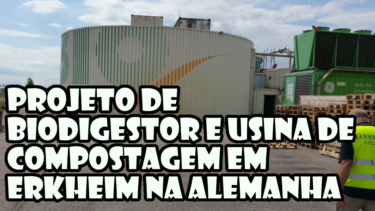 Projeto de Biodigestor e Usina de Compostagem em Erkheim na Alemanha