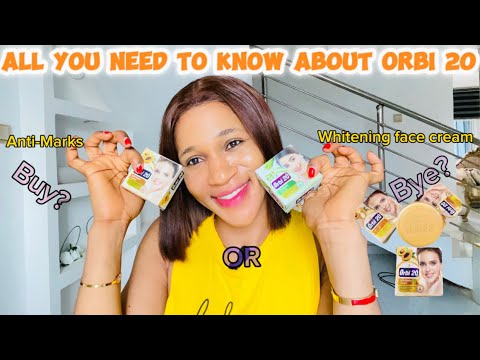 How To Use Orbi 20 FACE CREAM +FACE WHITENING| REVIEW#skincare #whitening #facecream #review