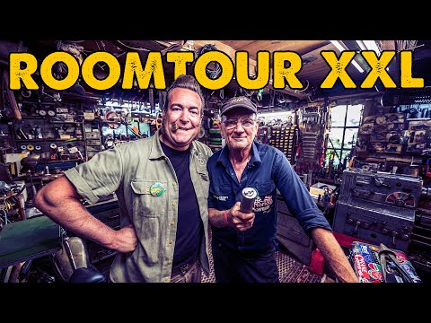 ROOMTOUR XXL: The ultimate workshop tour with Sigg | Andi's Functional Punk