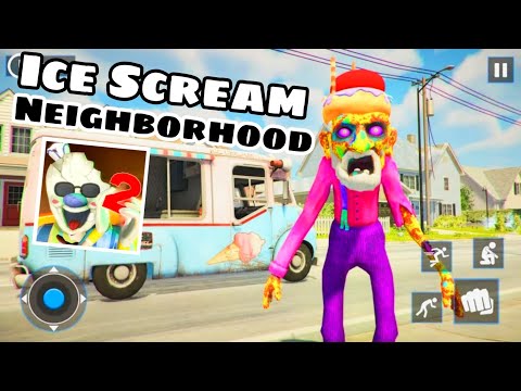 Hello Ice Scream Horror Neighborhood | Full Android Gameplay | by Mega Byte