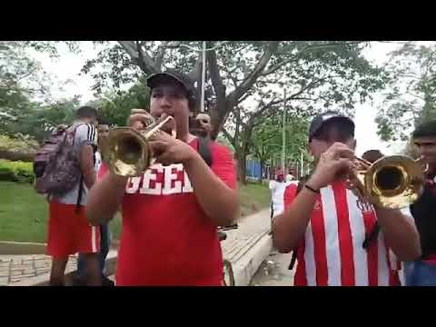 "Rumbo a Bogotá - La previa de la final | La banda de los Kuervos" Barra: La Banda de Los Kuervos &bull; Club: Junior de Barranquilla