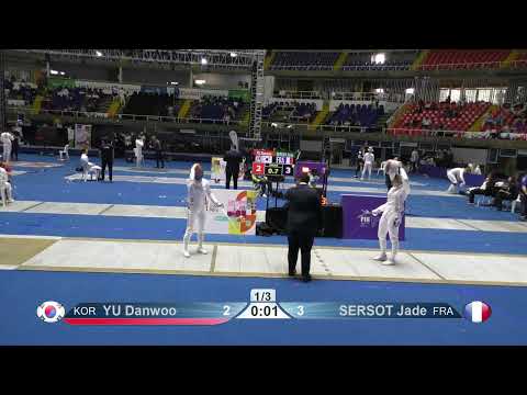 2023 95 T64 10 F E Individual Cali COL GP YELLOW YU KOR vs SERSOT FRA