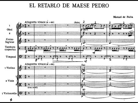 Manuel de Falla - El retablo de maese Pedro