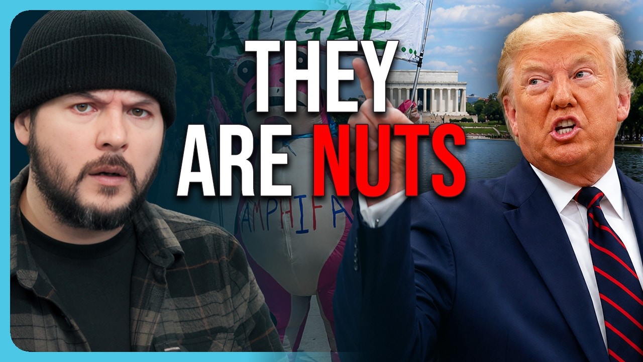 Trump SLAMS Pro-Algae Protesters At Reflecting Pool, They Are NUTS