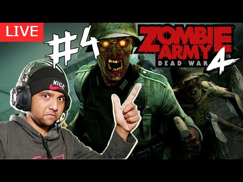 🔴 Live Zombie Army 4 Dead War Walkthrough Gameplay Part 4 | Zombie Army 4 Dead War Full Game #zombie