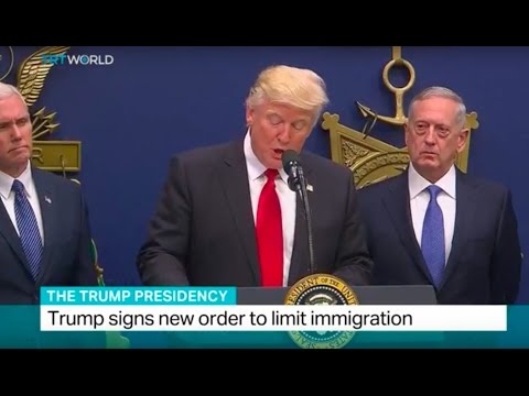 The Trump Presidency: Trump signs new order to limit immigration
