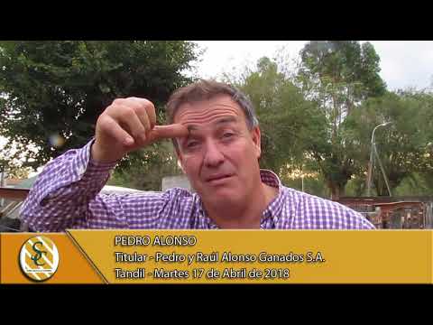17-04-18 Nota Pedro Alonso - Titular - Pedro y Raúl Alonso Ganados S.A. - Tandil