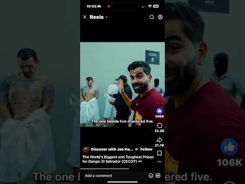 El Salvador Prison ￼for Violent Gangmembers