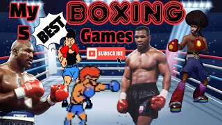 The 5 BEST Boxing games EVER made #gaming #gameplay #review