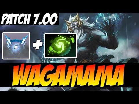 123k damage! - NIMBUS + REFRESHER = OP SKILL - Wagamama Plays Zeus - Patch 7.00 - Dota 2