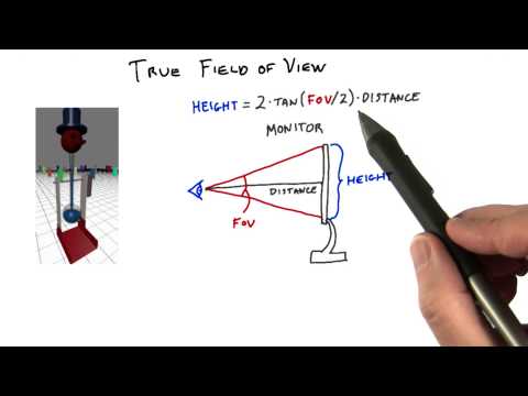 True Field of View - Interactive 3D Graphics