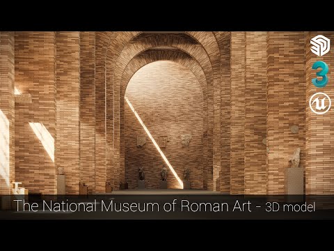 The National Museum of Roman Art - 3D model