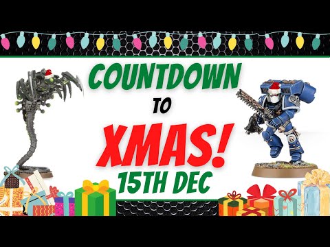 Necron Canoptek Wraiths Vs SM Vanguard Veterans- Countdown to Xmas - 15th Dec - Warhammer 40k - 9th