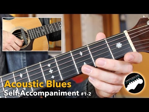 Solo Blues Guitar Lesson for Beginners - Routines 1-2