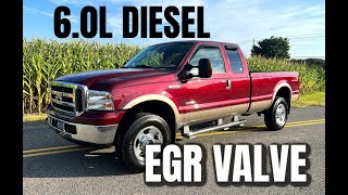 EGR Valve - Removal - 6.0L Diesel