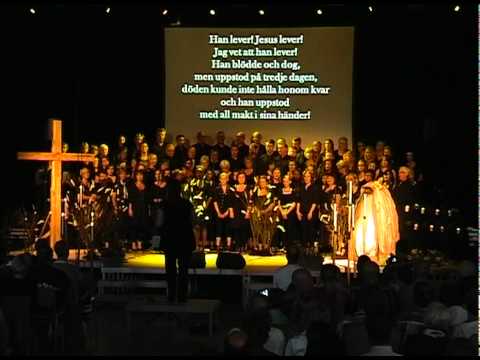 Anna-Maria Toftgårds Gospelkör Påskdagen 2011 - He Is Alive