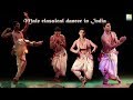 Male classical dancer in India | odissi boys dance performance