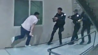 Fresno Police Officers Shoot Man Who Charged Them With Scissors After a Taser Fails To Stop Him