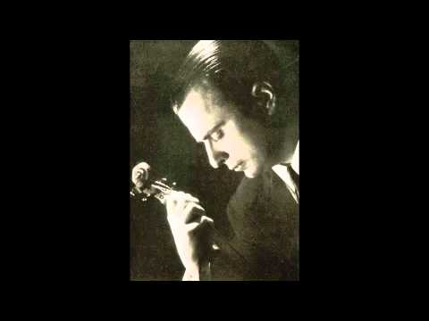 Henryk Szeryng plays Paganini's 24th Caprice (Auer edition)