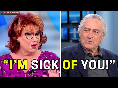 Robert De Niro HUMILIATES Joy Behar After She Pushes Him Too Far on Live TV