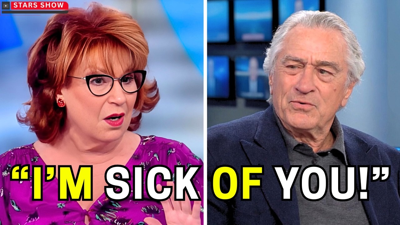 Robert De Niro HUMILIATES Joy Behar After She Pushes Him Too Far on Live TV
