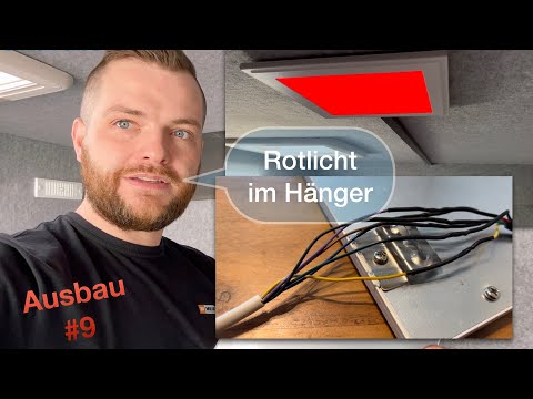 LED Licht dimmbare Deckenleuchte im Camper Kofferanhänger Tomplan TFS360 - TreblaTube