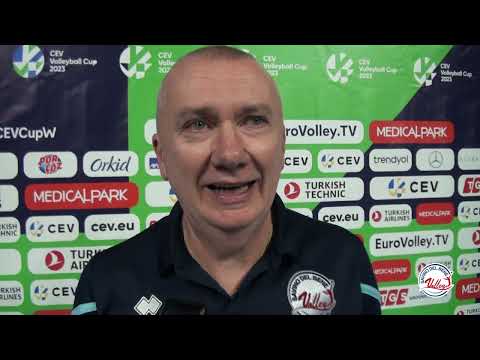 Coach Barbolini dopo la qualificazione alla finale di CEV Cup