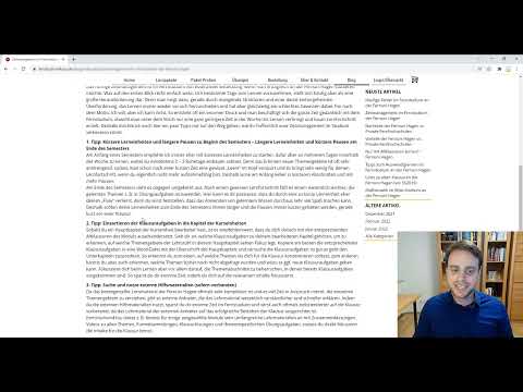 Zeitmanagement im Fernstudium der Fernuni Hagen