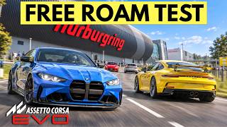 Assetto Corsa EVO Free Roam First Impressions… Is It Any Good?