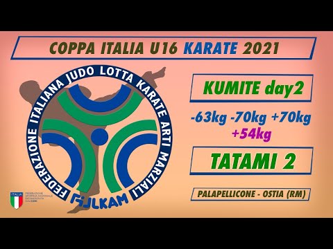 Karate - Coppa Italia U16 2021 day2 - Tatami2
