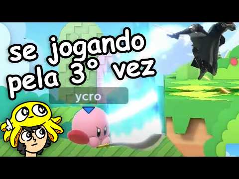 dois imdiotas jogando smash sem saber nada