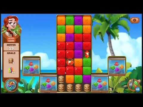 Lost Island Blast Adventure Level 1086 - NO BOOSTERS 🏝️ | SKILLGAMING ✔️